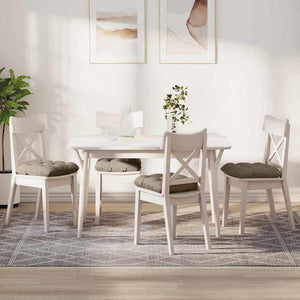 Sittkuddar 4 pcs Taupe 40 x 40 cm Mikrofiber Tyg