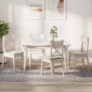 Sittkuddar 4 pcs Kräm 40 x 40 x 3 cm Sammet