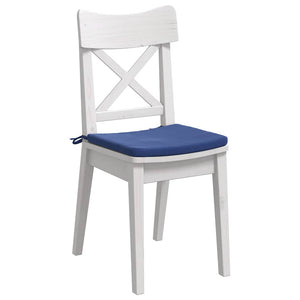 Sittkuddar 4 pcs Polisblå 40 x 40 x 3 cm Sammet