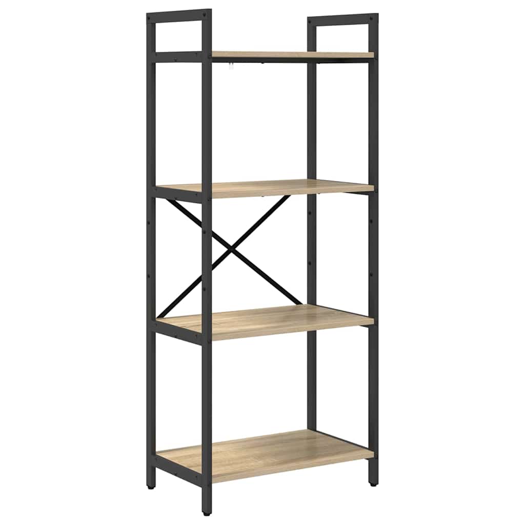 Hyllsystem Sonoma-ek 56 x 34 x 133,5 cm Konstruerat trä