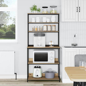 Köks hylla Artisan Ek 80 x 40 x 168 cm Konstruerat trä