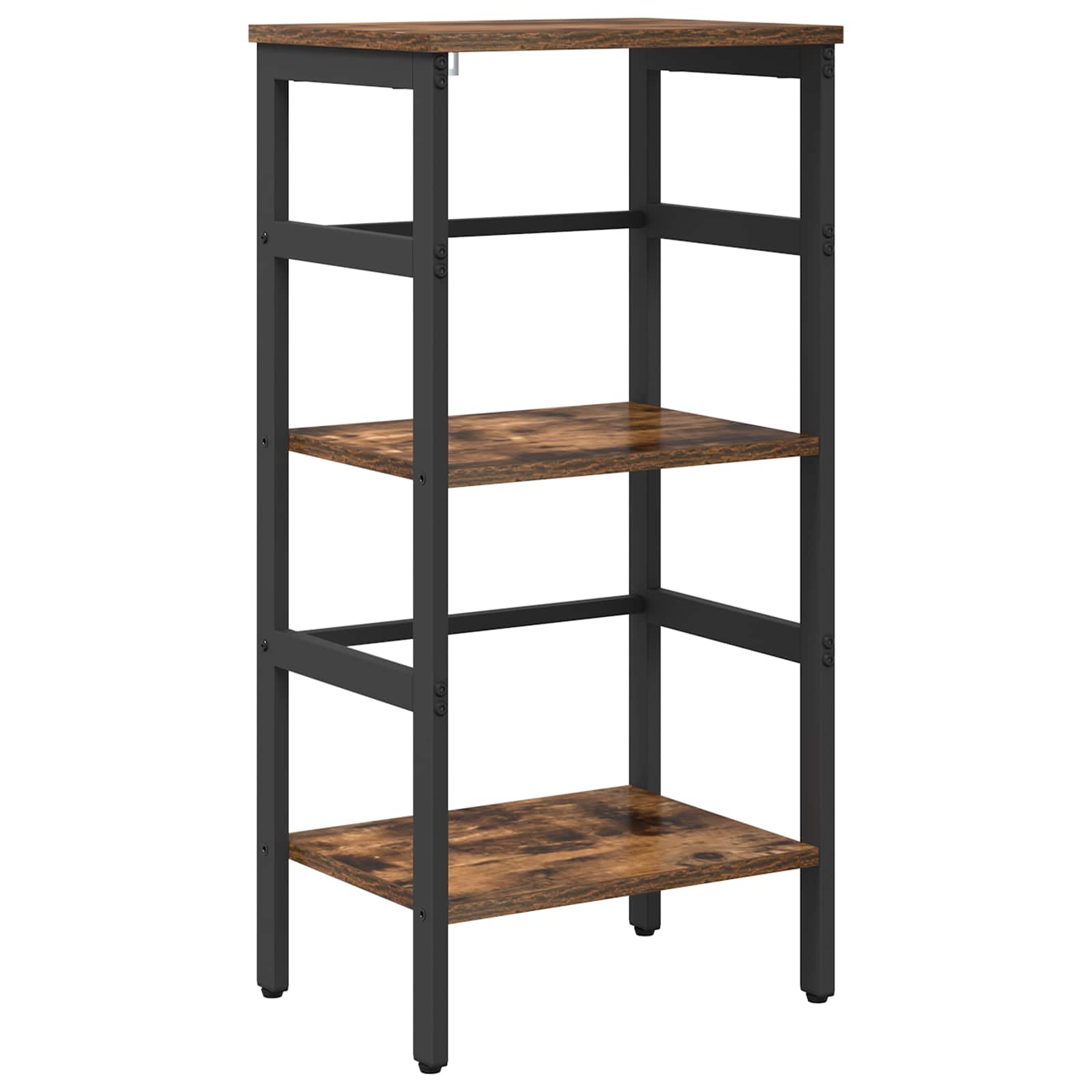 Hyllsystem Rökt ek 40 x 29,5 x 81 cm Konstruerat trä