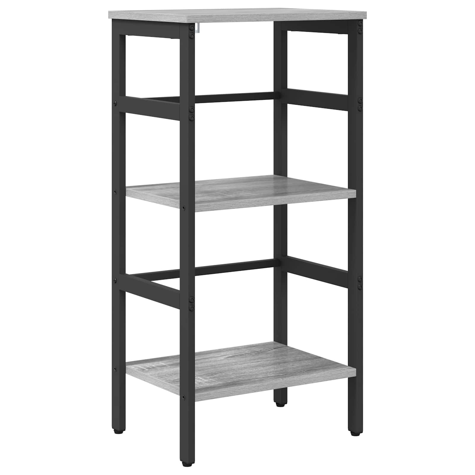 Hyllsystem Grå Sonoma 40 x 29,5 x 81 cm Konstruerat trä