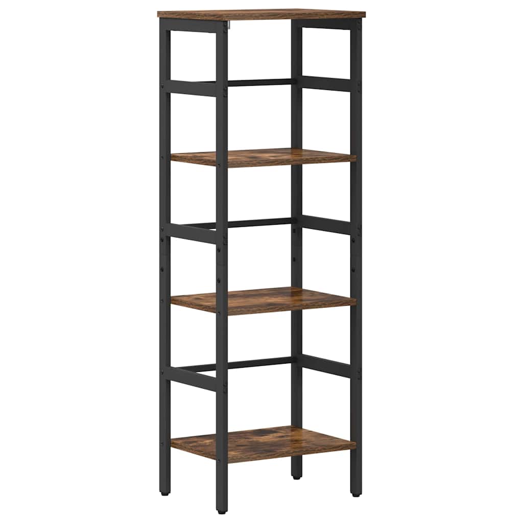 Hyllsystem Rökt ek 40 x 29,5 x 115 cm Konstruerat trä