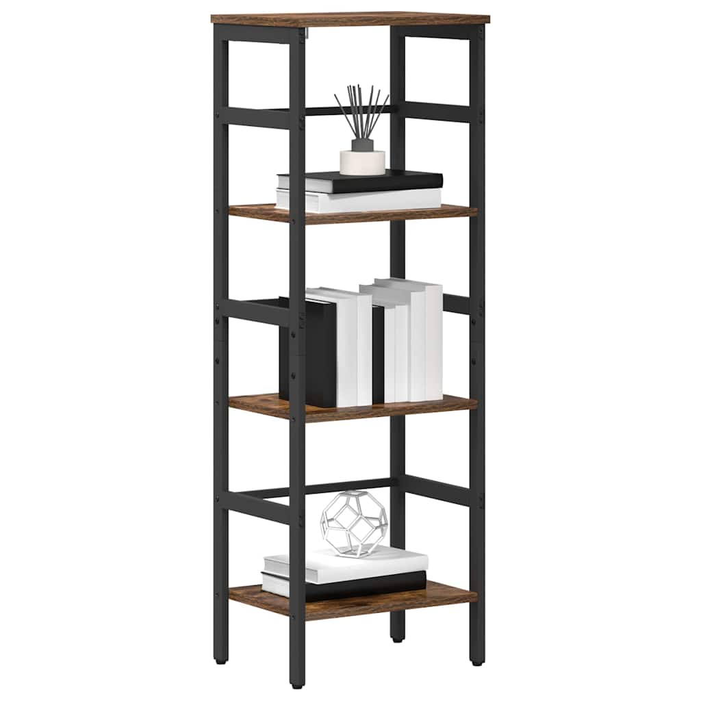 Hyllsystem Rökt ek 40 x 29,5 x 115 cm Konstruerat trä