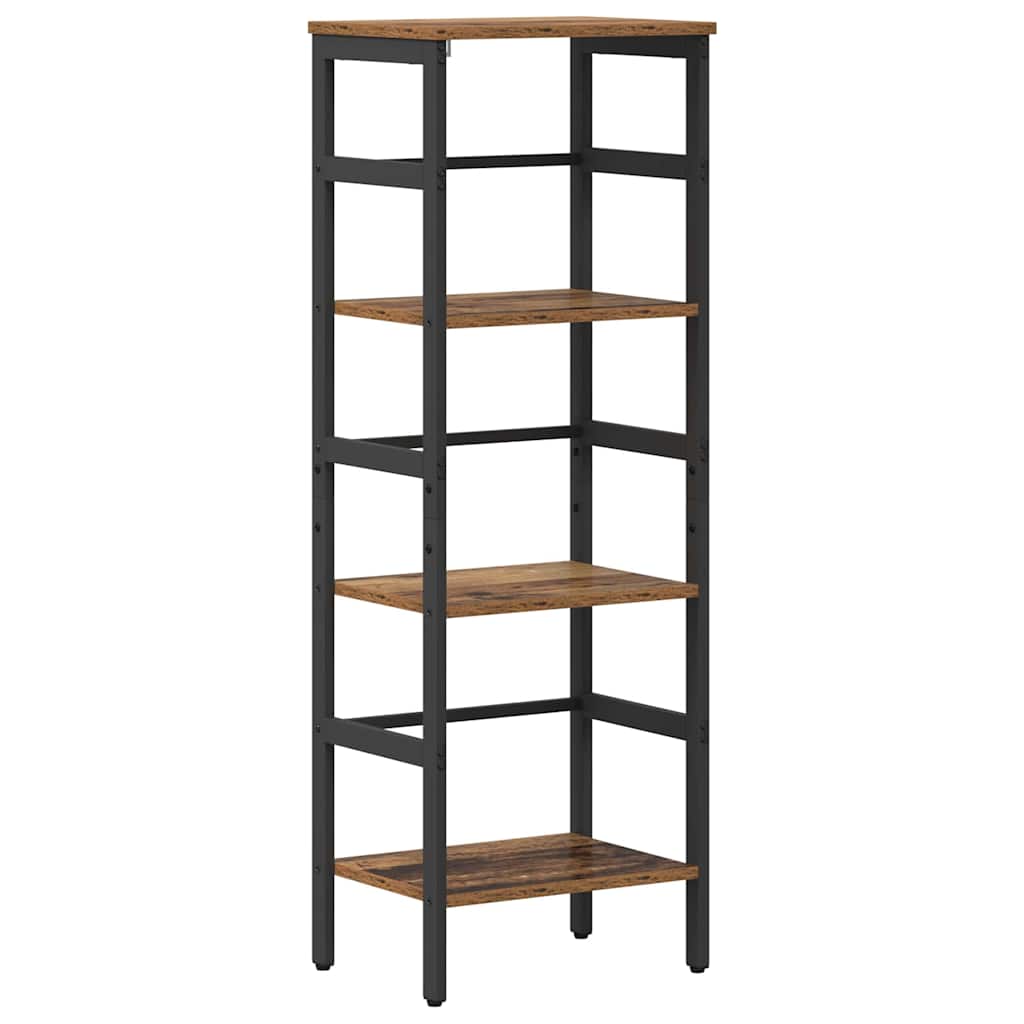 Hyllsystem Gammalt trä 40 x 29,5 x 115 cm Konstruerat trä
