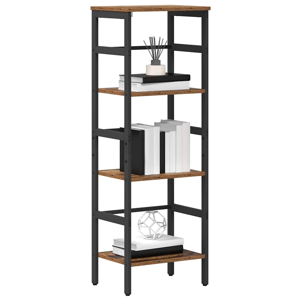 Hyllsystem Gammalt trä 40 x 29,5 x 115 cm Konstruerat trä