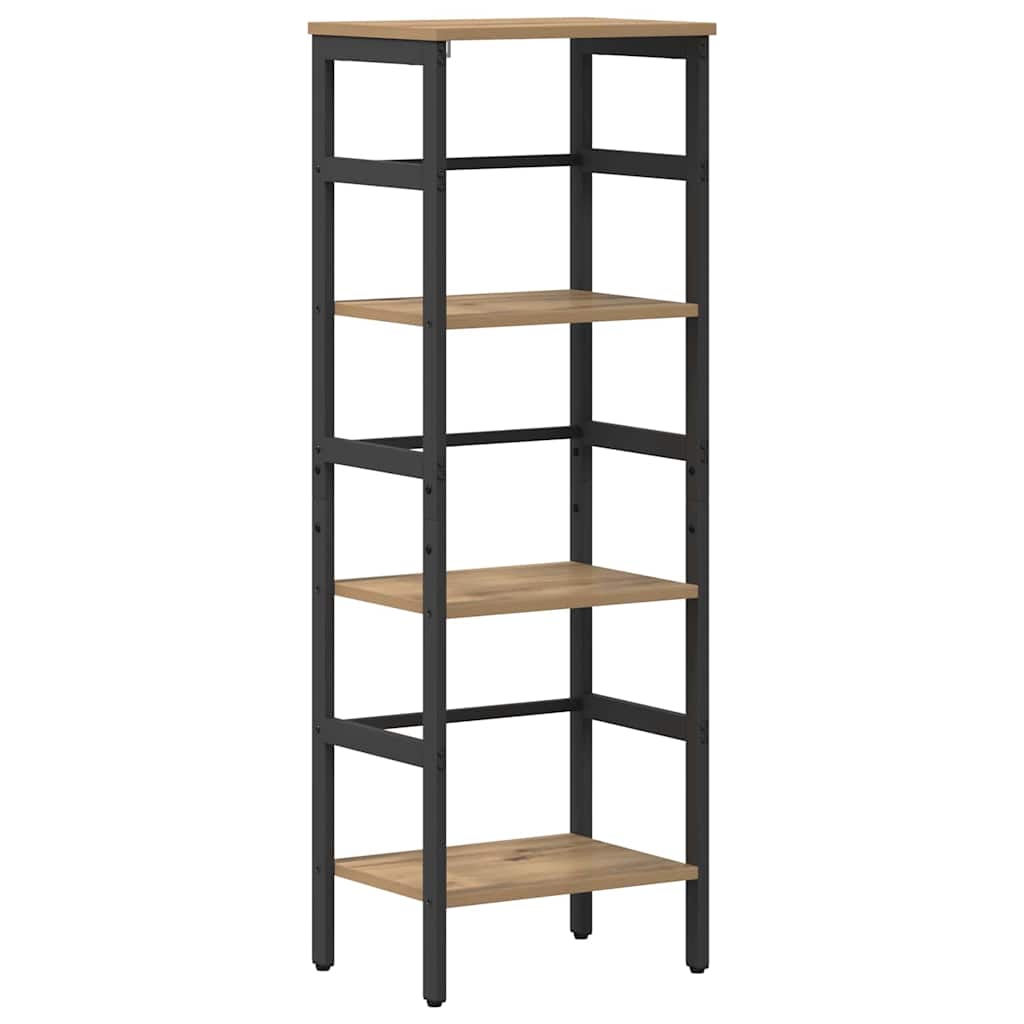 Hyllsystem 3 nivåer 40 x 29,5 x 115 cm Konstruerat trä