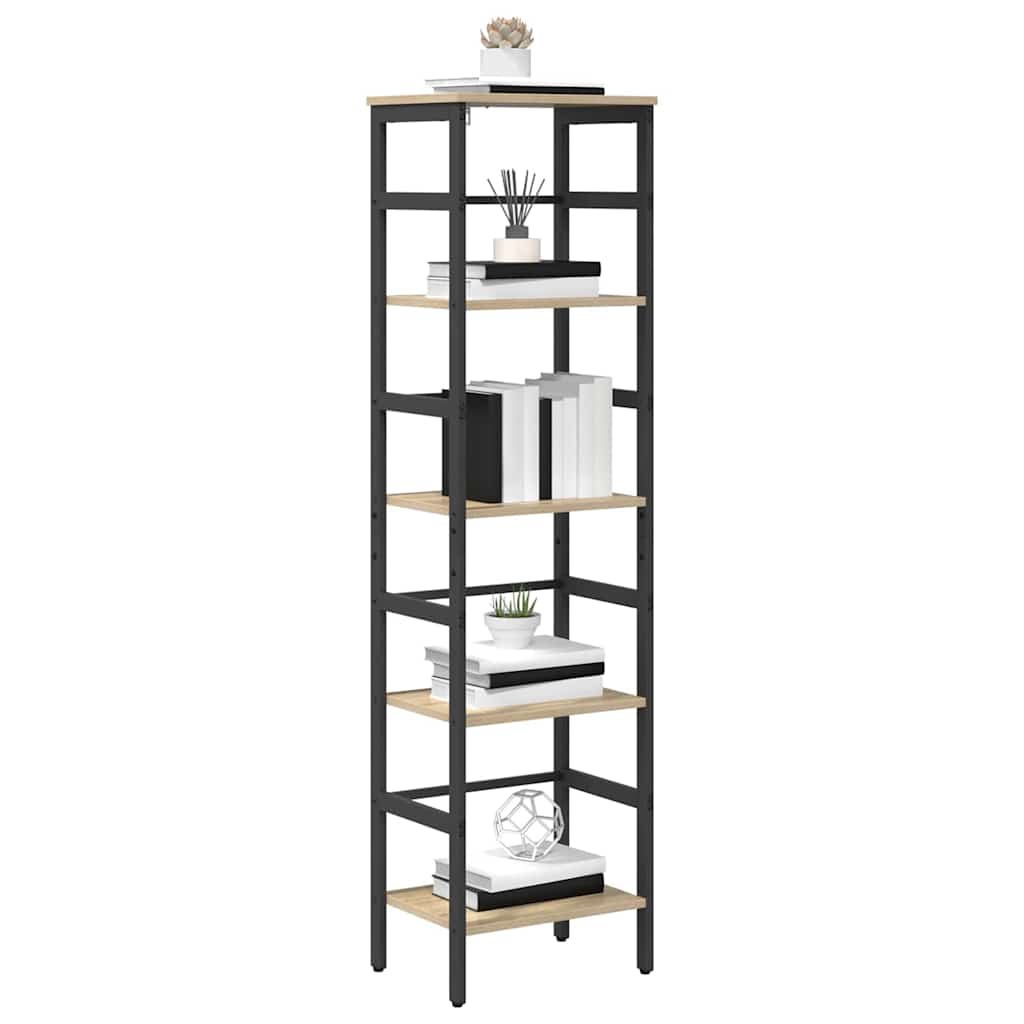Hyllsystem Sonoma-ek 40 x 29,5 x 149 cm Konstruerat trä
