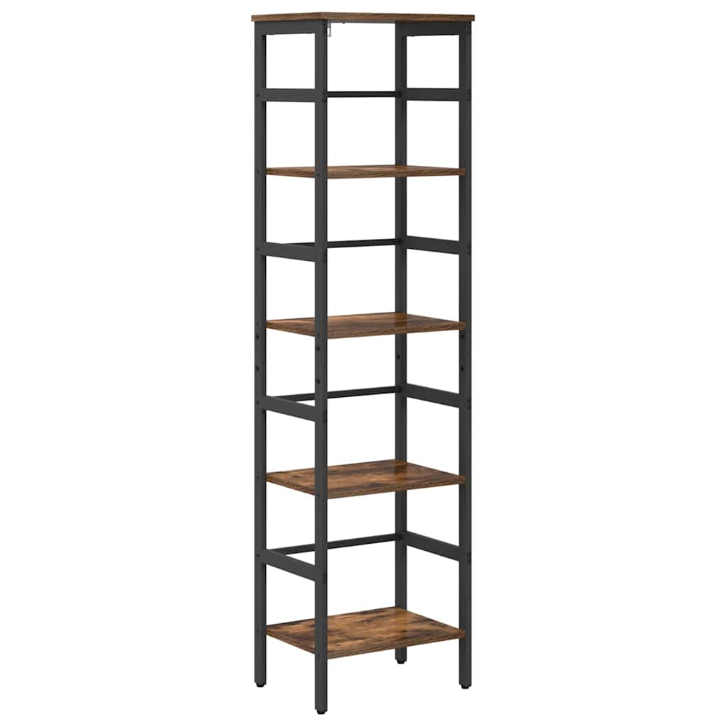 Hyllsystem Rökt ek 40 x 29,5 x 149 cm Konstruerat trä