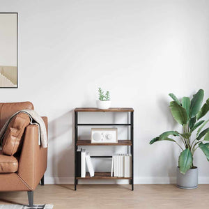 Hyllsystem Rökt ek 60 x 29,5 x 81 cm Konstruerat trä