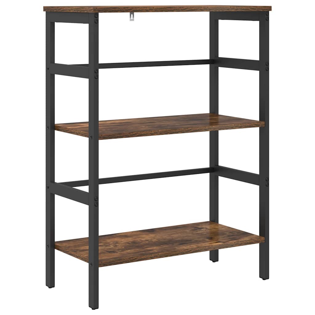 Hyllsystem Rökt ek 60 x 29,5 x 81 cm Konstruerat trä