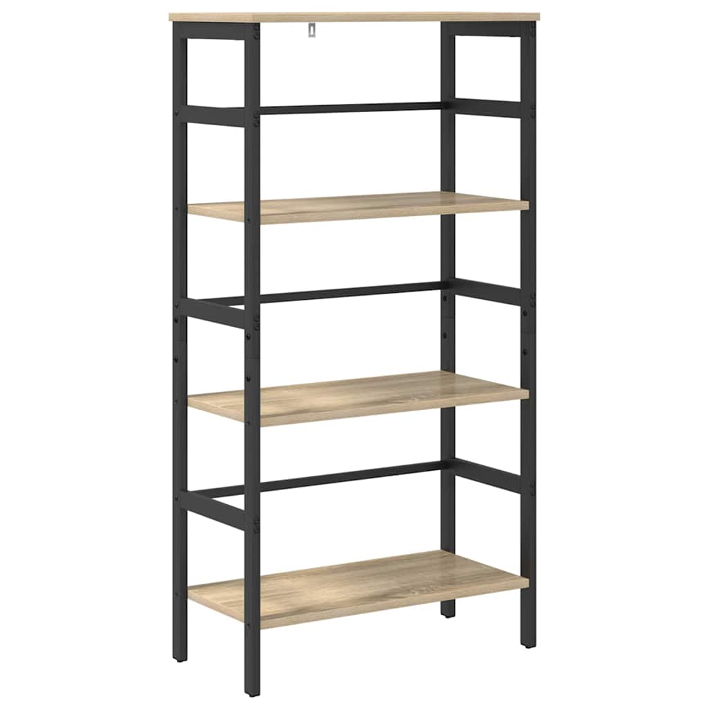 Hyllsystem Sonoma-ek 60 x 29,5 x 115 cm Konstruerat trä