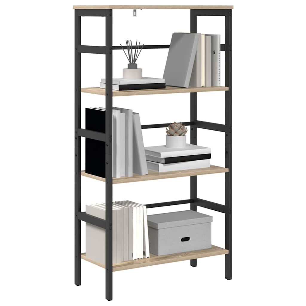 Hyllsystem Sonoma-ek 60 x 29,5 x 115 cm Konstruerat trä