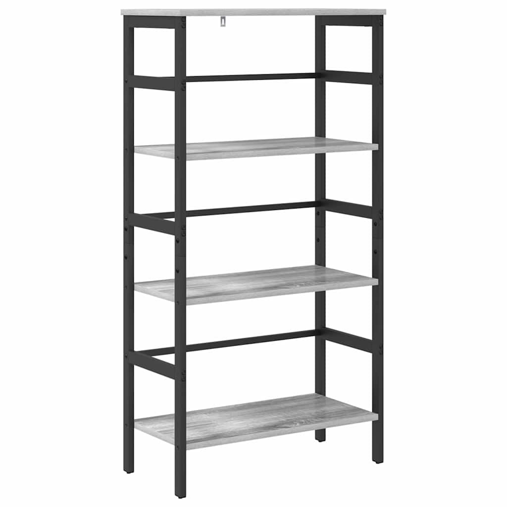 Hyllsystem 3 nivåer 60 x 29,5 x 115 cm Konstruerat trä