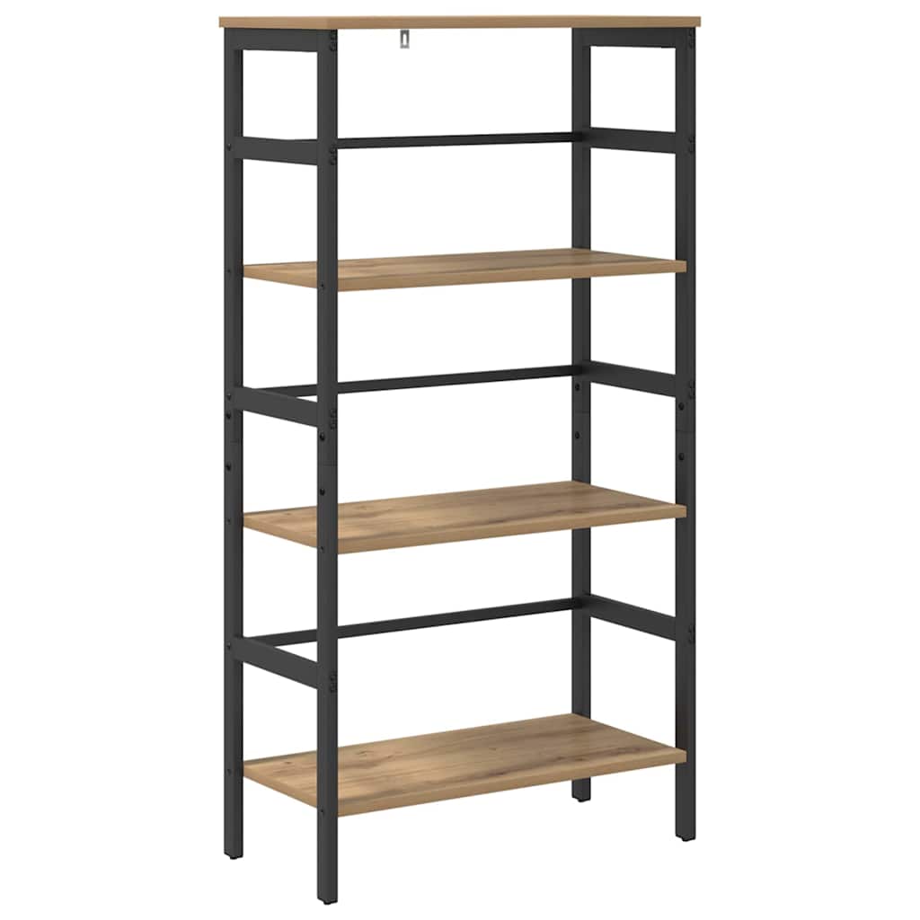 Hyllsystem 3 nivåer 60 x 29,5 x 115 cm Konstruerat trä