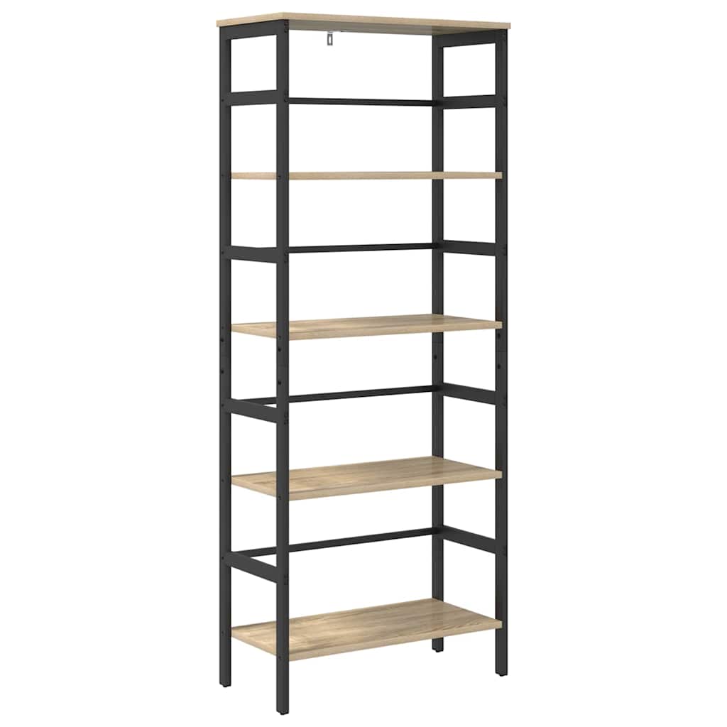 Hyllsystem Sonoma-ek 60 x 29,5 x 149 cm Konstruerat trä