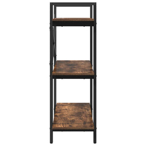 Hyllsystem Rökt ek 100 x 33,5 x 102 cm Konstruerat trä