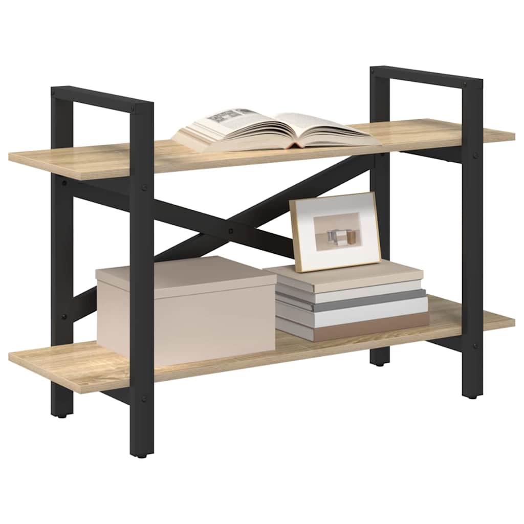 Hyllsystem Sonoma-ek 100 x 33,5 x 64 cm Konstruerat trä