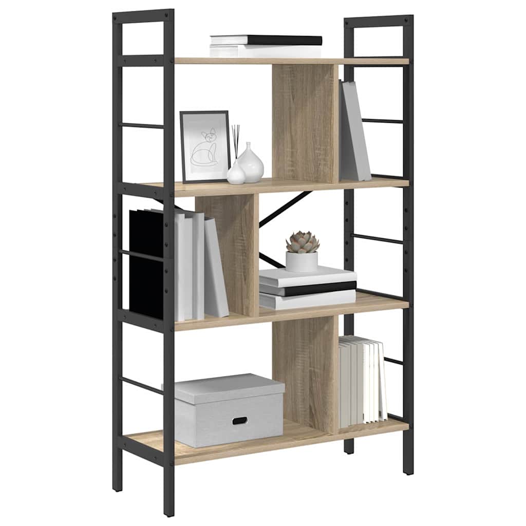 Hyllsystem Sonoma-ek 75 x 30 x 123,5 cm Konstruerat trä