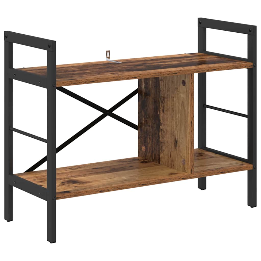 Hyllsystem 3 nivåer 75 x 30 x 58,5 cm Konstruerat trä