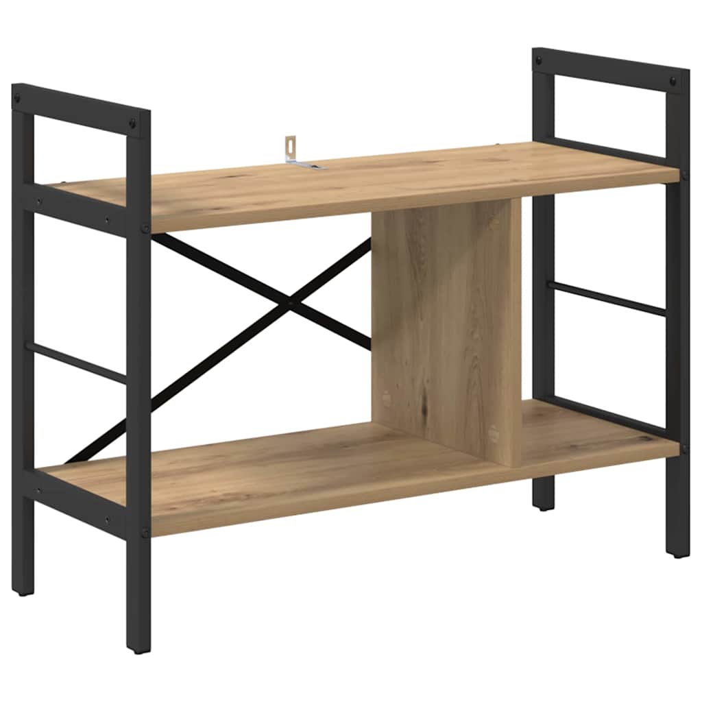 Hyllsystem 3 nivåer 75 x 30 x 58,5 cm Konstruerat trä