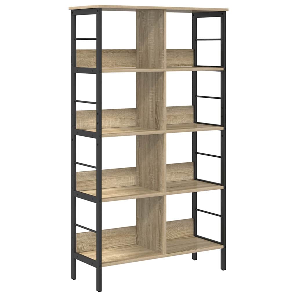 Hyllsystem Sonoma-ek 82 x 32 x 144,5 cm Konstruerat trä