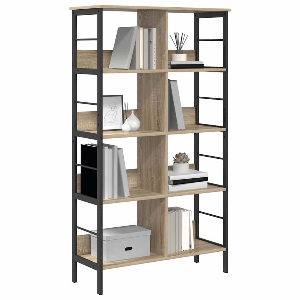 Hyllsystem Sonoma-ek 82 x 32 x 144,5 cm Konstruerat trä