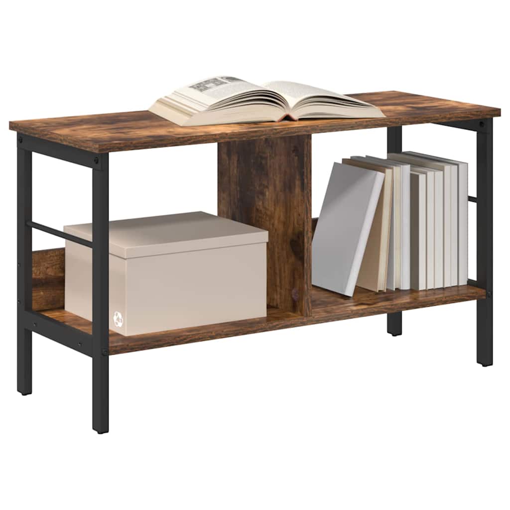 Hyllsystem Rökt ek 82 x 32 x 47 cm Konstruerat trä
