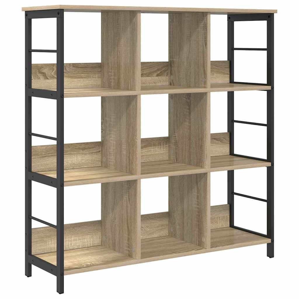 Hyllsystem 9 nivåer 102 x 32 x 104,5 cm Konstruerat trä