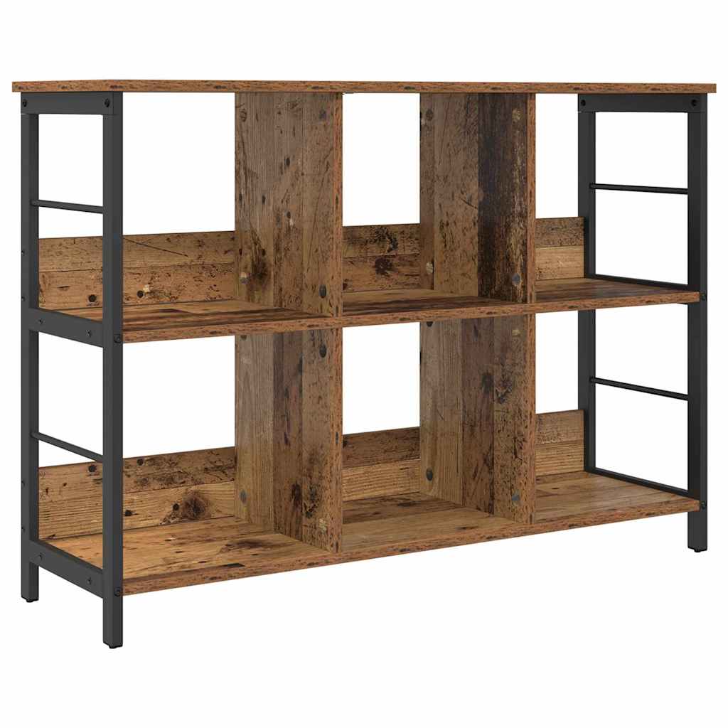 Hyllsystem Gammalt trä 102 x 32 x 72,5 cm Konstruerat trä