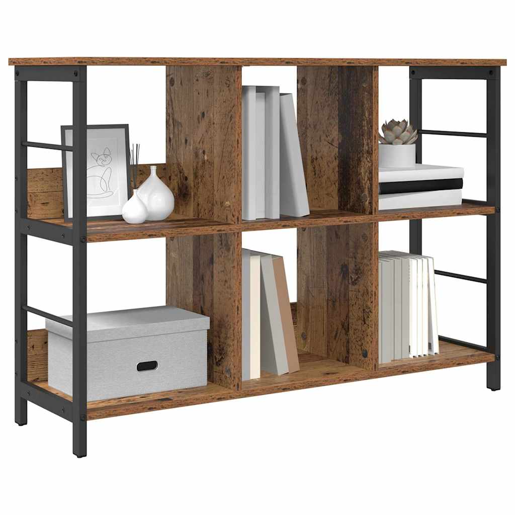 Hyllsystem Gammalt trä 102 x 32 x 72,5 cm Konstruerat trä