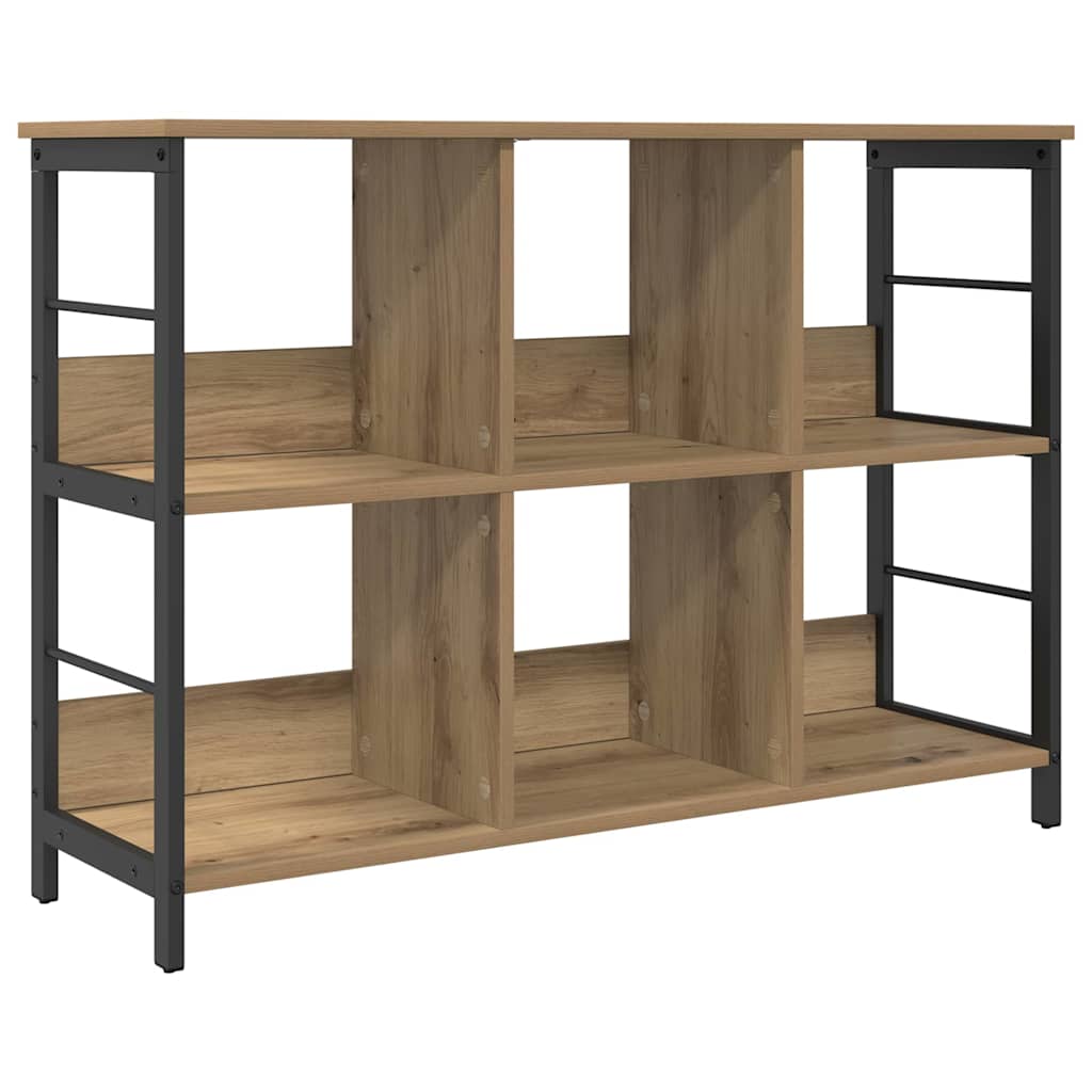 Hyllsystem 6 nivåer 102 x 32 x 72,5 cm Konstruerat trä