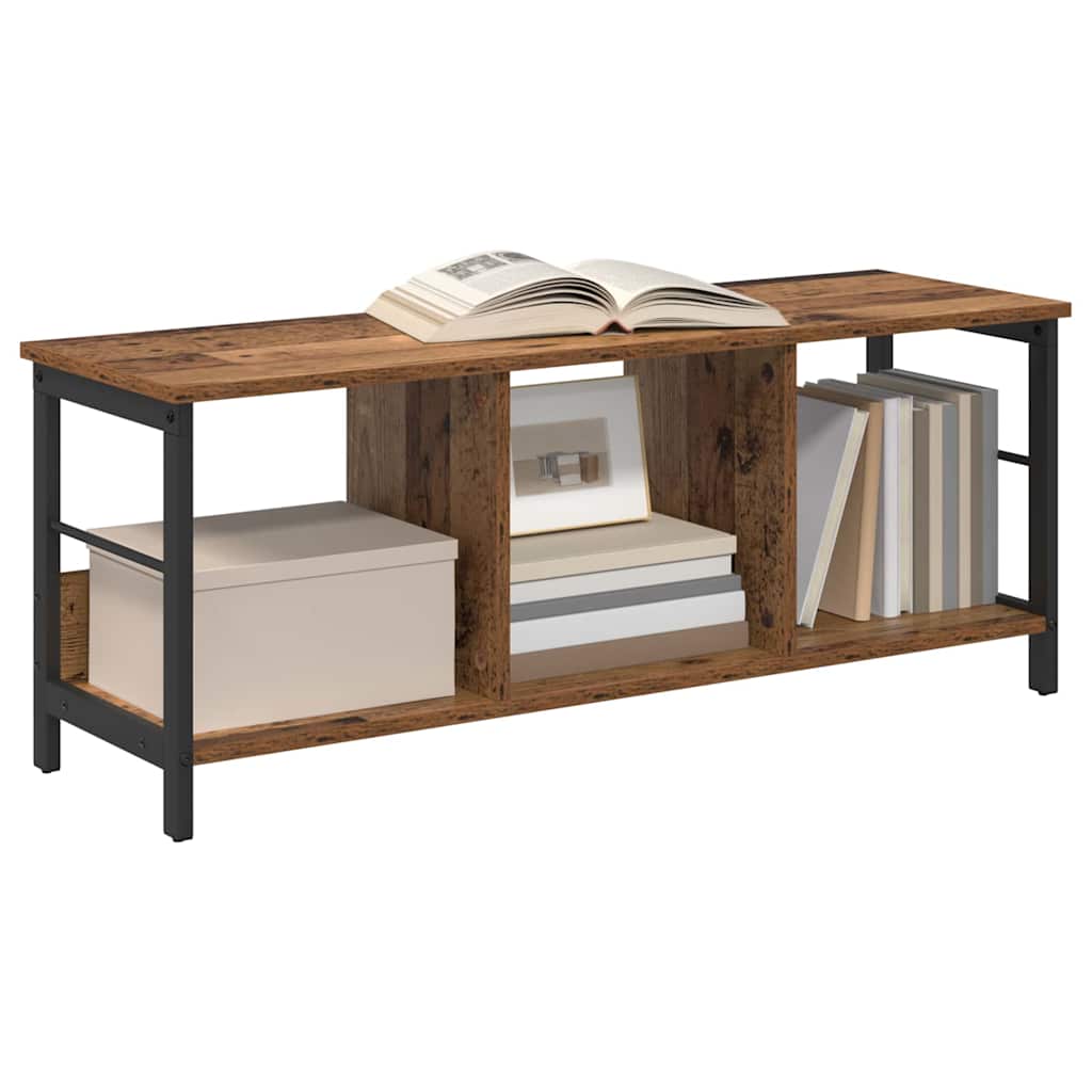 Hyllsystem Gammalt trä 102 x 32 x 40,5 cm Konstruerat trä