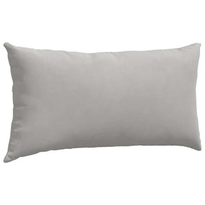 Sofakuddar 2 pcs Ljusgrå 80 x 40 cm tyg