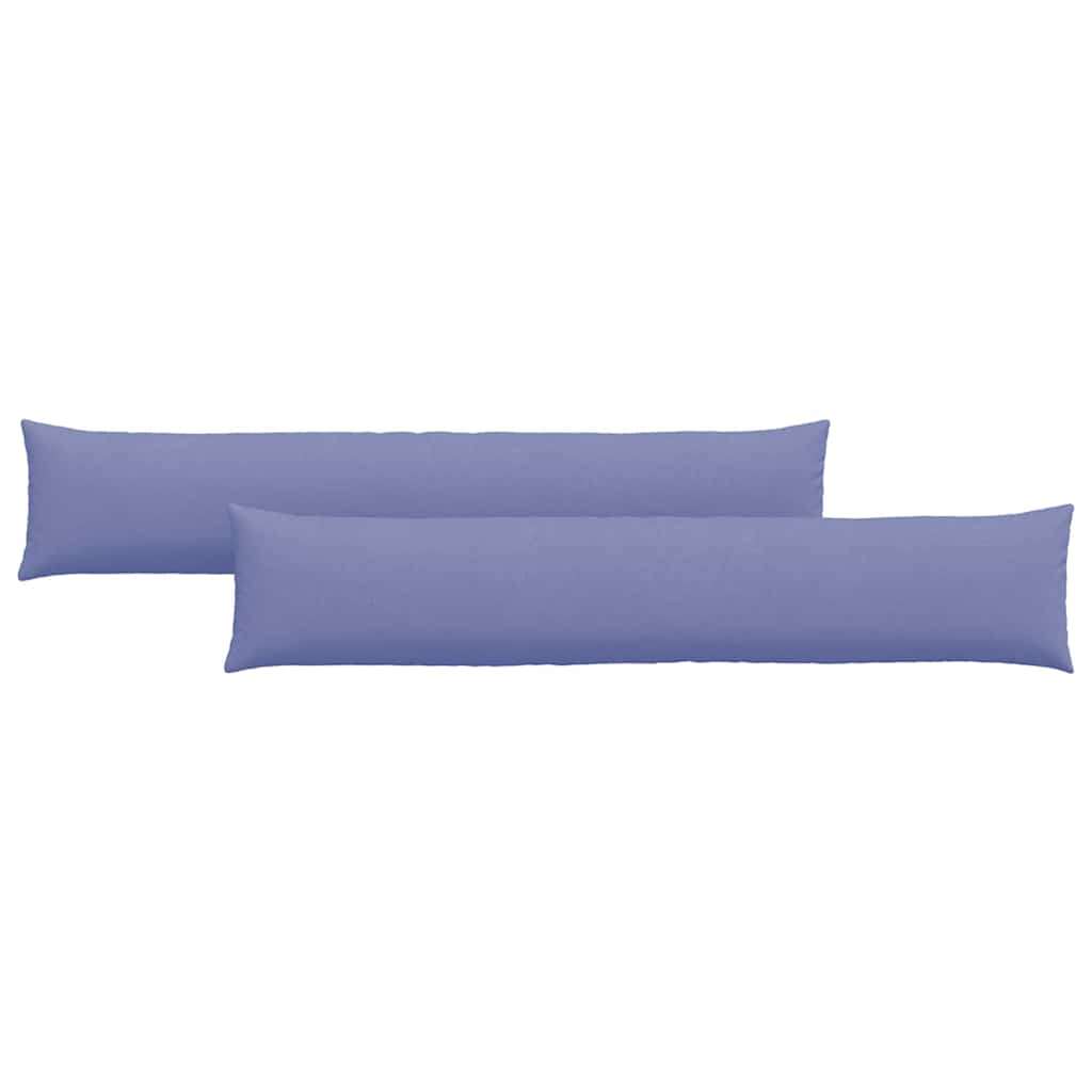 Sofakuddar 2 pcs Jeansblå 200 x 40 cm tyg