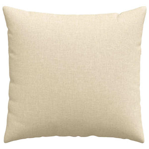 Sofakuddar 2 pcs Kräm 50 x 50 cm tyg