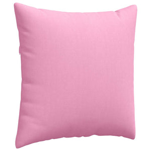 Sofakuddar 2 pcs Rosa 60 x 60 cm tyg
