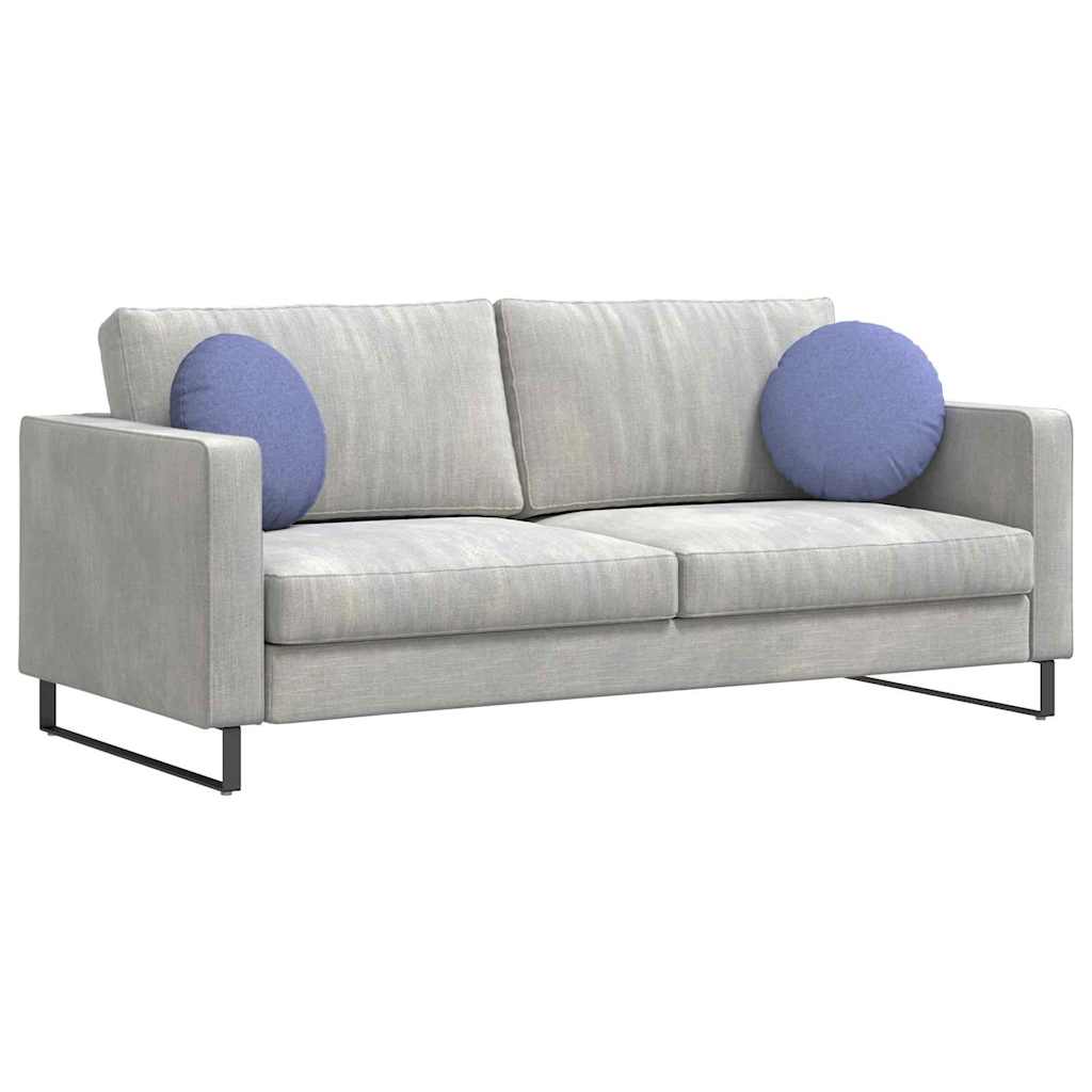 Sittkuddar 2 pcs Jeansblå Ø40 x 13 cm tyg