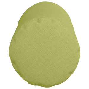 Bolsterkuddar 2 pcs Ljusgrön Ø 15 x 40 cm tyg