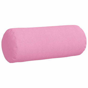 Bolsterkuddar 2 pcs Rosa Ø 15 x 40 cm tyg