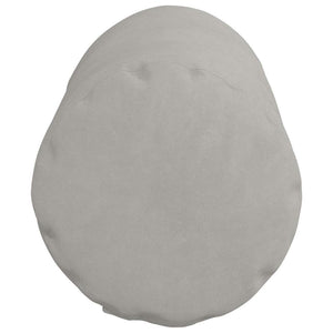 Bolsterkuddar 2 pcs Ljusgrå Ø 15 x 40 cm Mikrofiber Tyg