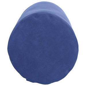 Bolsterkuddar 2 pcs Polisblå Ø 25 x 70 cm Kordread tyg