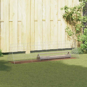 Hönshus Silver 215 x 55 x 55 cm Galvaniserat Stål