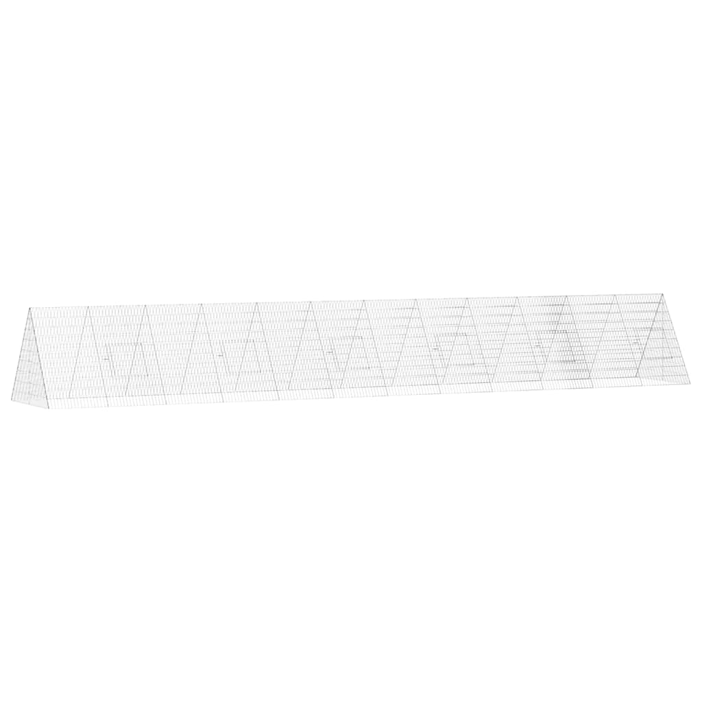 Hönshus Silver 650 x 100 x 85 cm Galvaniserat stål