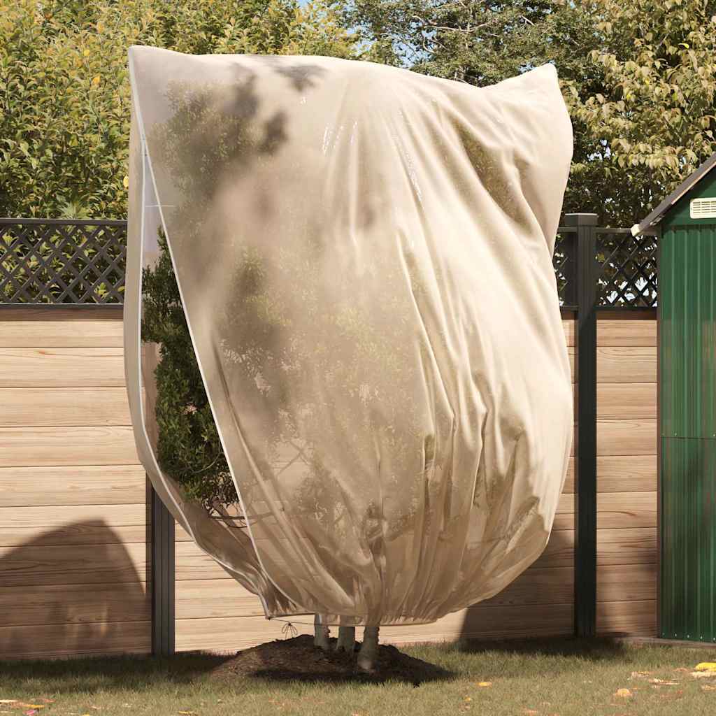 Frostskydd för växtfleeceöverdrag Beige 2,4 x 2 m
