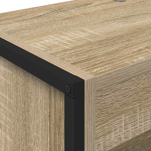 Bokskåp 2 pcs Sonoma 80 x 30 x 155 cm Konstruerat trä