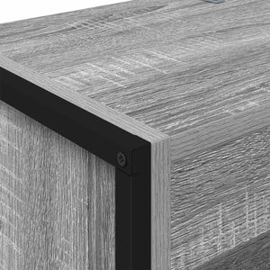 Bokskåp 2 pcs Grå Sonoma 80 x 30 x 155 cm Konstruerat trä