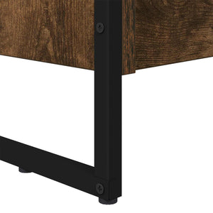 Bokskåp 2 pcs Rökek 80 x 30 x 155 cm Konstruerat trä