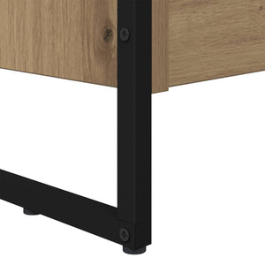 Bokskåp 2 pcs Artisan Ek 80 x 30 x 155 cm Konstruerat trä